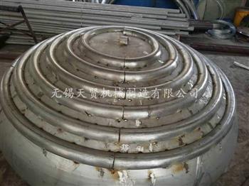 封頭盤管安裝過程的控制重點